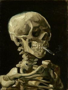 Vincent_van_Gogh_-_Head_of_a_skeleton_with_a_burning_cigarette_-_Google_Art_Project